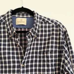 Scotch & Soda button down cotton plaid shirt
